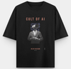 CULT OF AI graphic t-shirt from the SIGNALS // NOISE collection