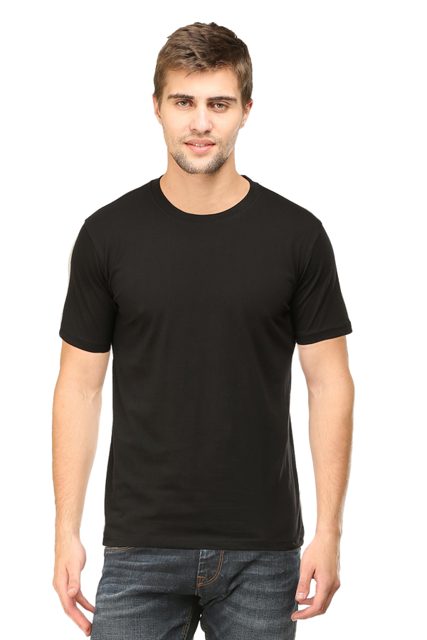 Unisex Solid Cotton T-shirt - Classic Fit