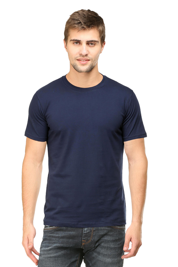 Unisex Solid Cotton T-shirt - Classic Fit