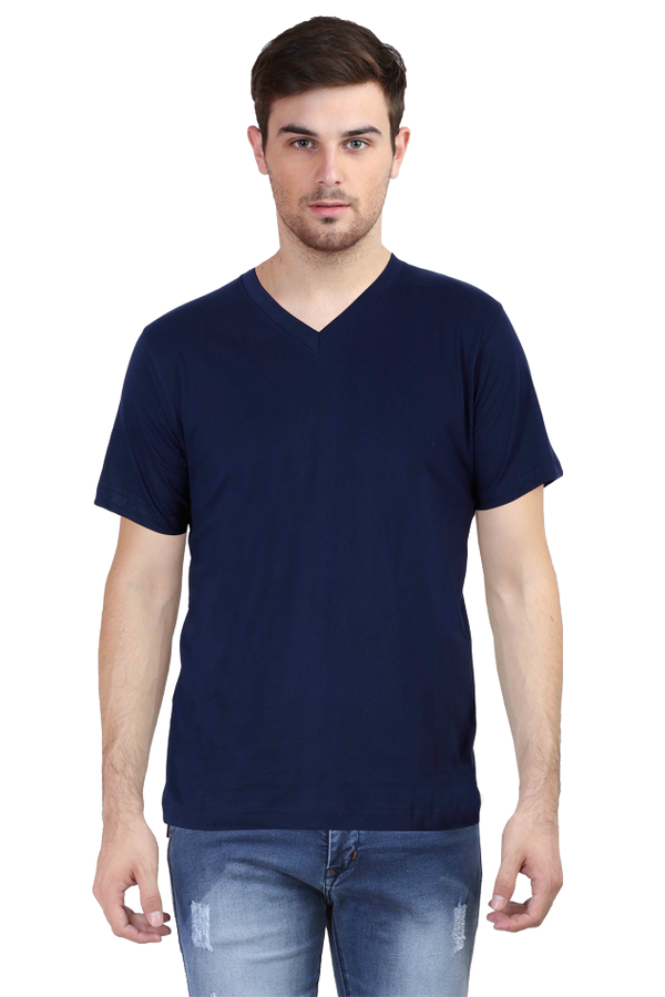 V neck Half Sleeve Tshirt