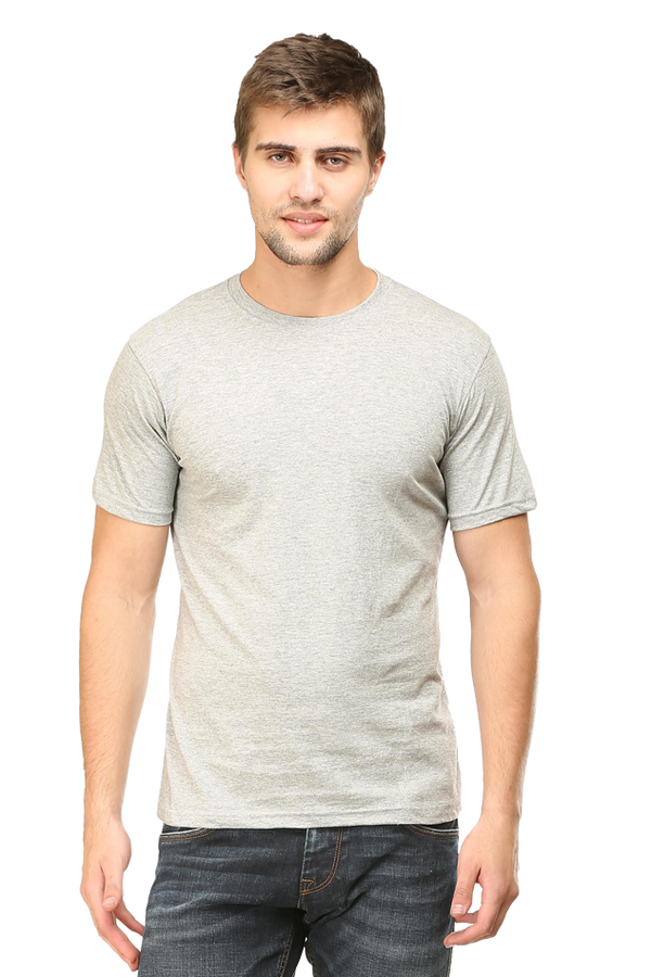 Unisex Solid Cotton T-shirt - Classic Fit