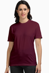 Supima Solid Color Cotton Tshirt (Sizes XS to XXL) (Women)