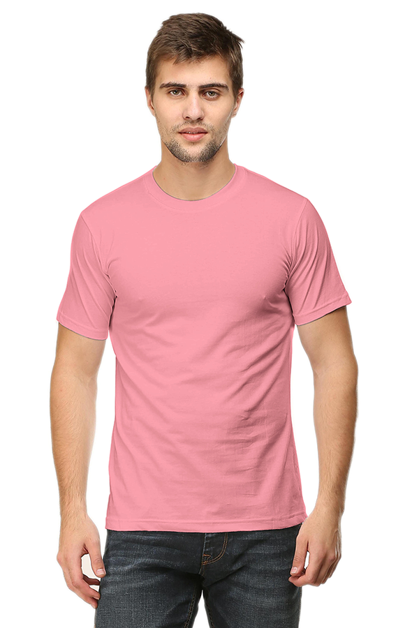 Unisex Solid Cotton T-shirt - Classic Fit