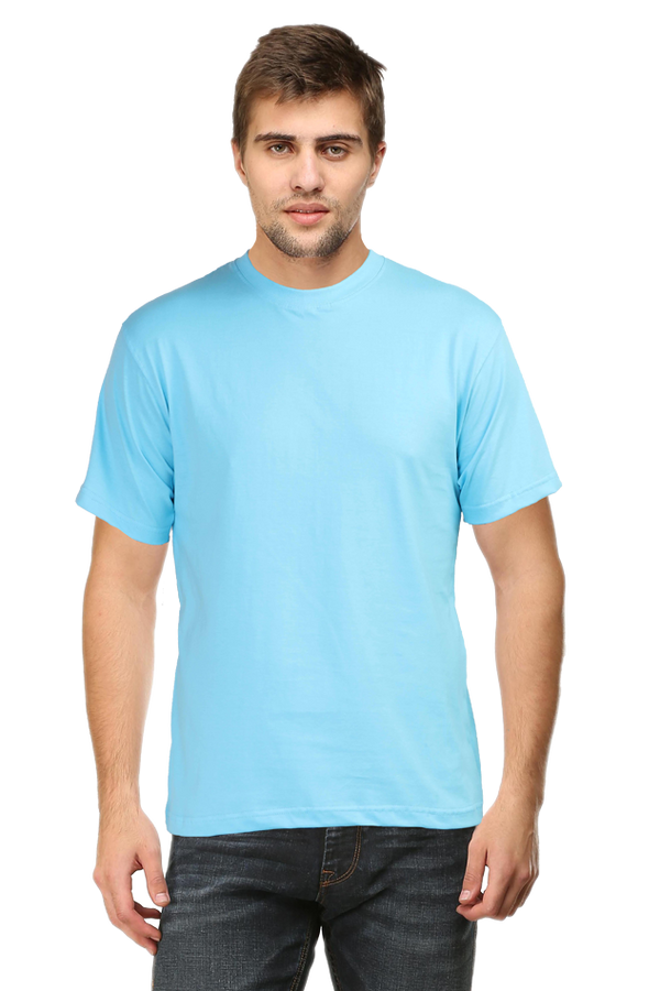Unisex Solid Cotton T-shirt - Classic Fit