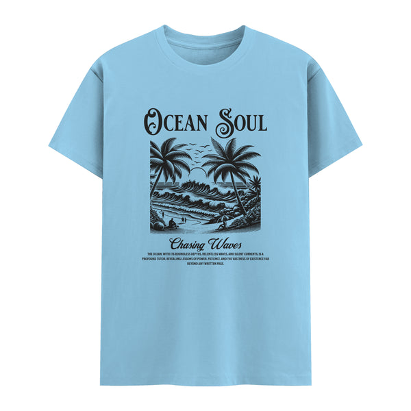 Ocean Soul Chasing Waves T-shirt